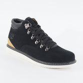 Mens Timberland Newmarket Hiker A17BY Black Leather Lace Up Casual Shoes